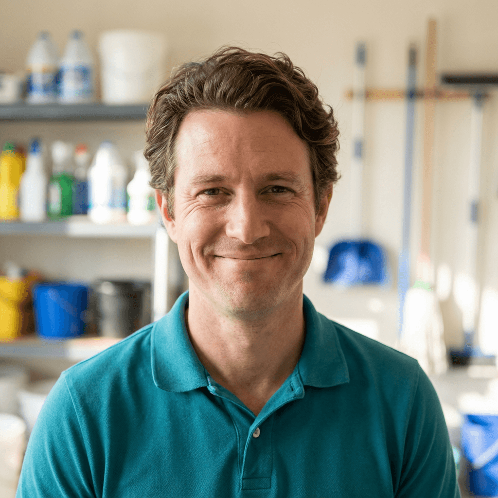 Justin Commane, Founder and Lead Cleaner